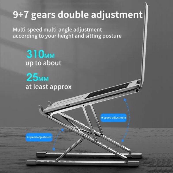 Adjustable Folding Laptop Stand - Image 6