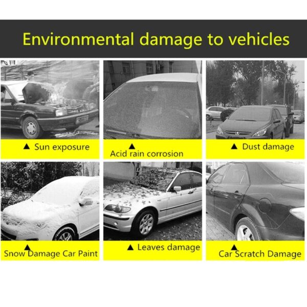 JIUWAN Universal Car Cover – Premium Protection for Your Vehicle - Image 5