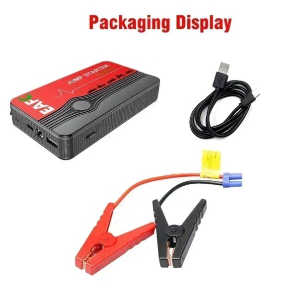 EAFC Portable Car Jump Starter – 12V Emergency Battery Booster with USB & LED Flashlight - Image 9