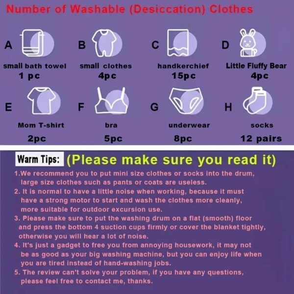 Foldable Washing and Drying Machine - Image 2