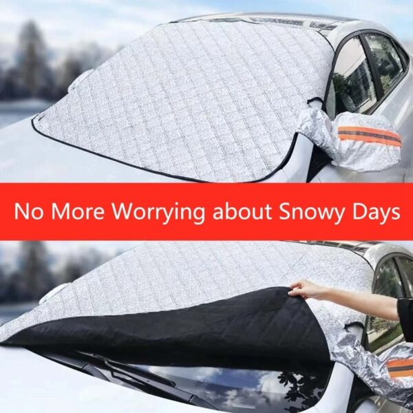 LEIBOO Car Snow Shade - All-Weather Protection for Your Vehicle - Image 8
