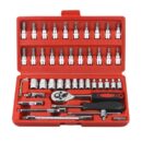 46-Piece Car Repair Tool Kit – Comprehensive Mechanic Tool Set