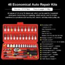 46-Piece Car Repair Tool Kit – Comprehensive Mechanic Tool Set