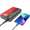 EAFC Portable Car Jump Starter – 12V Emergency Battery Booster with USB & LED Flashlight