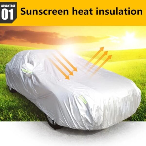 JIUWAN Universal Car Cover – Premium Protection for Your Vehicle