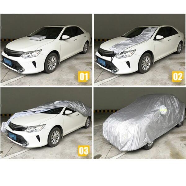 JIUWAN Universal Car Cover – Premium Protection for Your Vehicle - Image 2