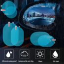 Car Rearview Mirror Protective Film – Anti-Fog, Anti-Rain, 3D Stickers