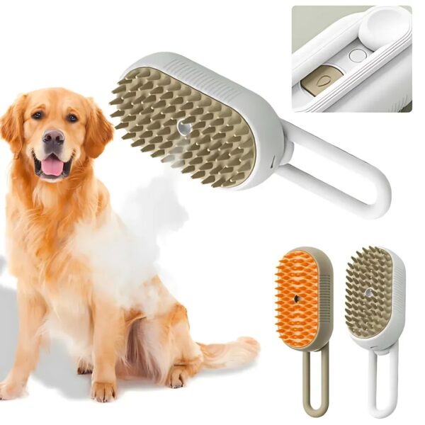 Pet Massage Brush – Grooming & Relaxation for Dogs