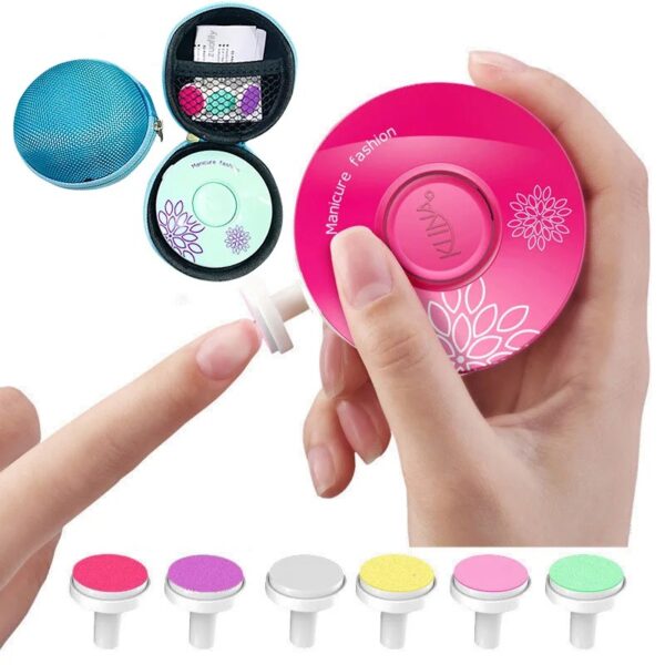 Electric Baby Nail Trimmer & Polisher Tool