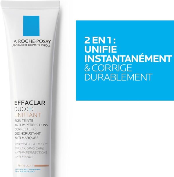 La Roche-Posay Effaclar Duo+ Unifiant Light Cream, 40ml - Image 4