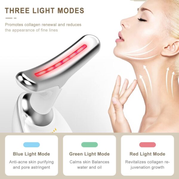 Wrinkle Removal Device for Neck & Face – MicroGlow Portable Handset - Image 5