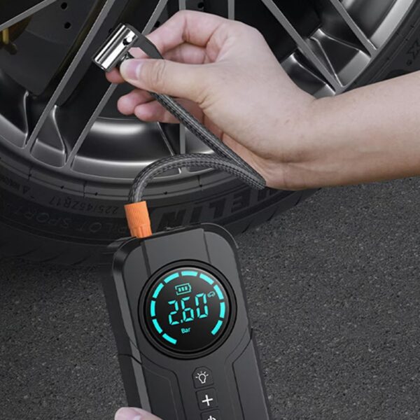 Portable Car Jumper Starter with Air Compressor - Image 4