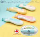 Electric Baby Nail Trimmer, Nail File Kit, Additional Replacement Heads