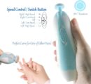 Electric Baby Nail Trimmer, Nail File Kit, Additional Replacement Heads