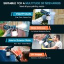 Cordless Paint Sprayer gun with 48V Double Battery