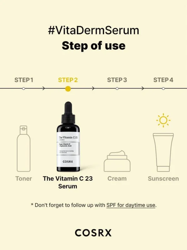 COSRX The Vitamin C 23 Serum, 20ml - Image 12